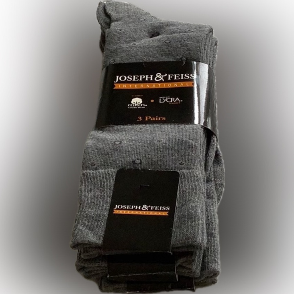 NWT 3 pair Joseph & Feiss Men’s Socks